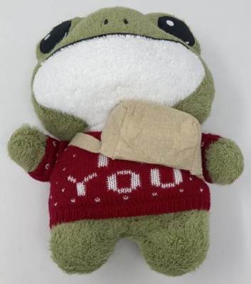 Photo of Kawaii Big Eyes Frog Plush Toy sold via AliExpress