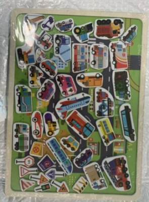 Photo of Magnetic 3D Vehicle Puzzle sold via Wish