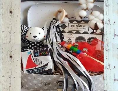 Photo of Newborn Sensory Toy sold via Etsy
