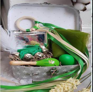 Photo of Newborn Sensory Box sold via Etsy
