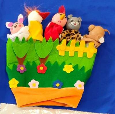 Photo of Fairy Tale Animal Finger Puppets sold via eBay