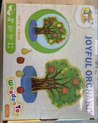 Photo of Joyful Orchard Wooden Painted Magnet Game sold via eBay
