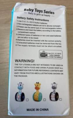 Photo of Yuan Le Bao Giraffe Toy sold via eBay