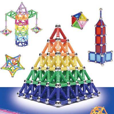 Photo of 350pcs Magnetic Building Block Set sold via AliExpress