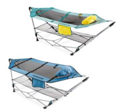 Photo of Adventuridge Portable Hammock with Stand sold by Aldi