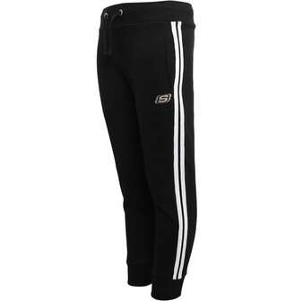 Photo of Skechers Junior Effie Stripe Joggers Black sold via MandM Direct (2207-0174, 2207-0170, 2207-0172, and 2207-0173)