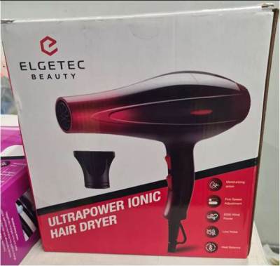 Photo of Elgetec & Something Cosmetics Ultrapower Ionic Hair Dryer sold via TK Maxx