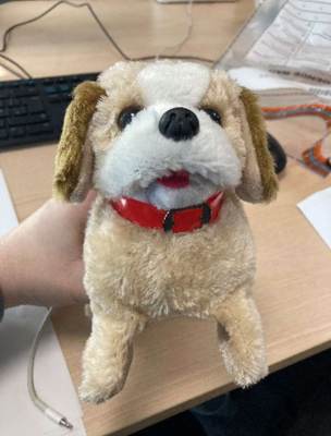 Photo of An Yang Toys Plush Golden Retriever Puppy Toy