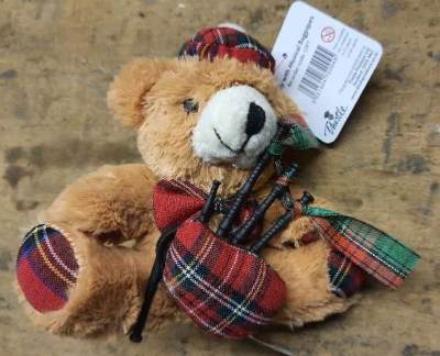 Photo of Teddy with Musical Bagpipes O9T